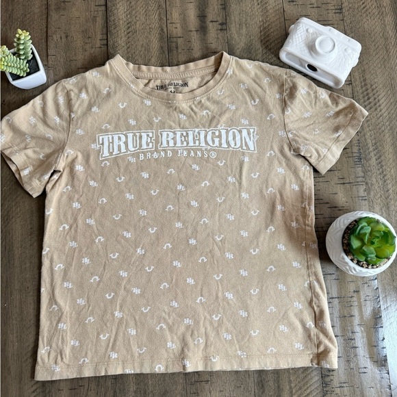 True Religion Other - True Religion Beige Graphic Tee
